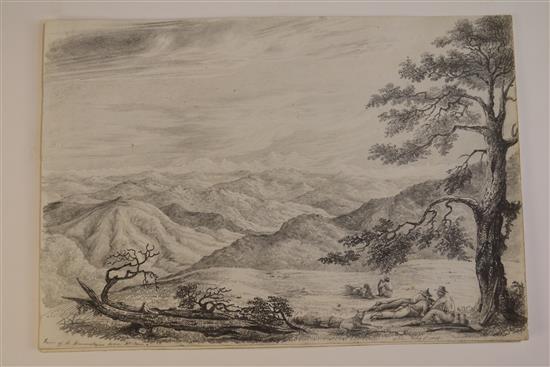 William Baillie (1752-1799) Views of Calcutta, 1794 11 x 14.75in., unframed
